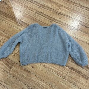 Gorgeous Grey Crop Sweater